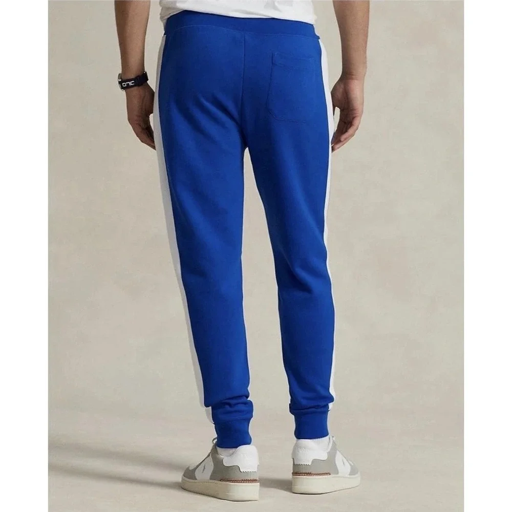 Polo Ralph Lauren Blue w/ Orange Pony Jogger Sweatpants Men's Size 4XB NWT $168